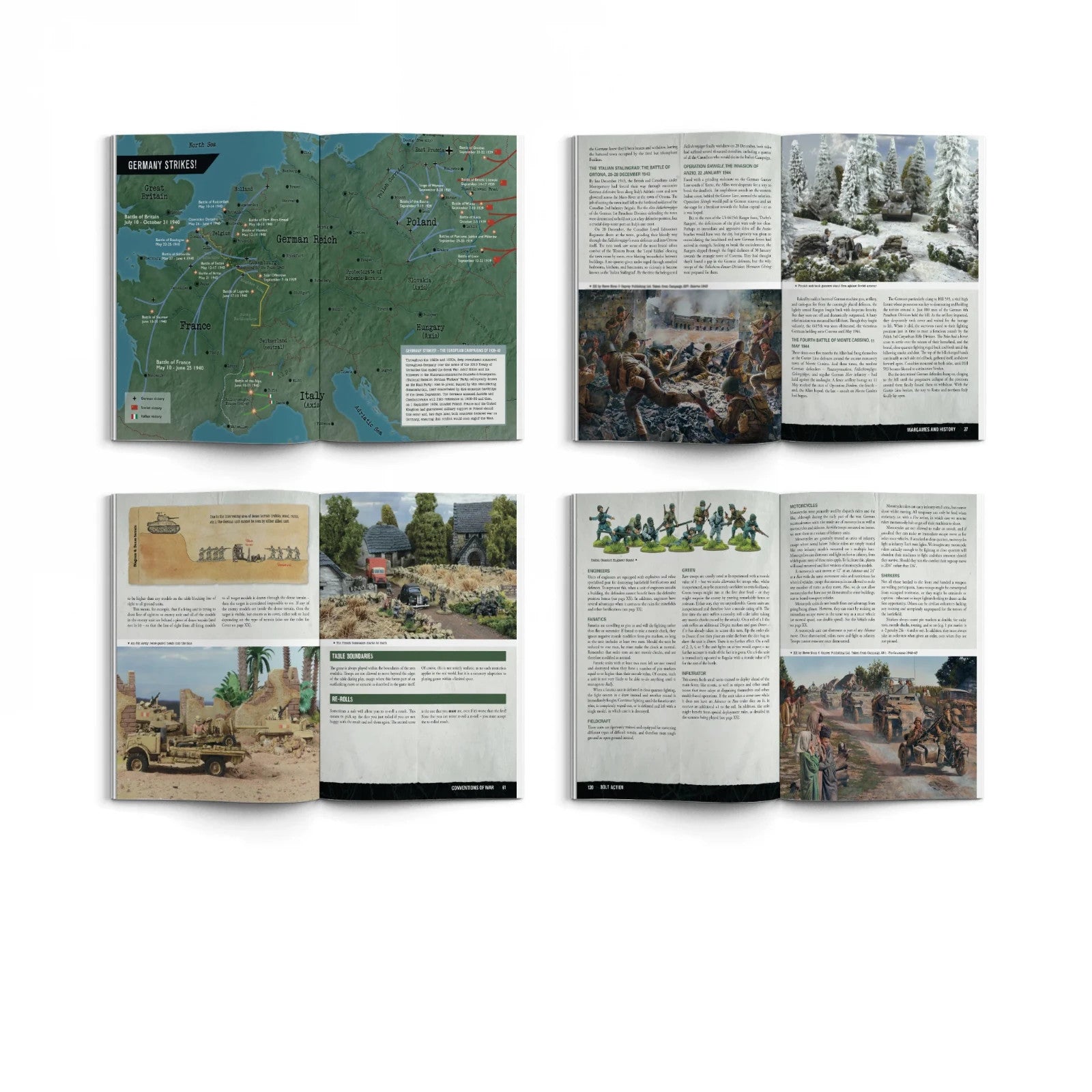 Warlord Game Bolt Action 1:56 Scale WWII Island Assault Starter Set- 401510008