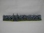 Javis Countryside Scenics "OO" Gauge Rough Dry Stone Wall With Wood Stile - PW1WS