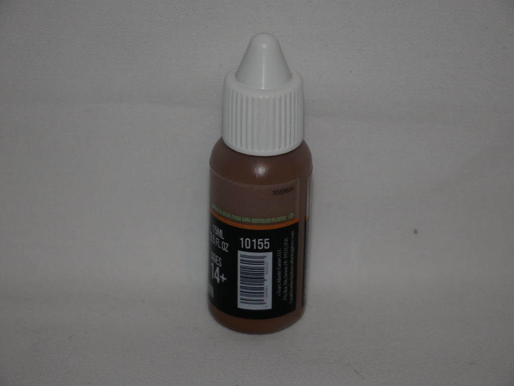Duncan Rhodes Painting Academy Two Thin Coats Boot Strap Brown 15ml Bottle 10155