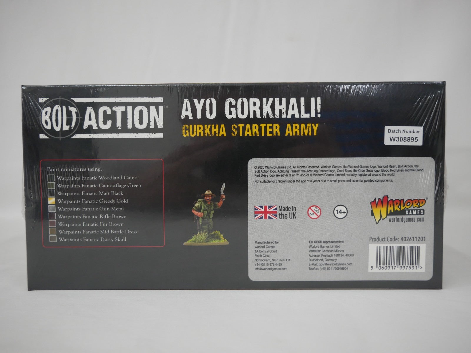 Warlord Games Bolt Action 1:56 Ayo Gorkhali! Gurkha Starter Army Set - 402611201