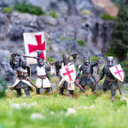 Victrix Medieval Warriors 28mm Scale Hard Plastic Medieval Foot Knights - VXM004