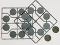 Renedra Ltd Generic Scenery & Bases 30mm Diameter Cobblestone Bases 16 Per Pack