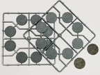 Renedra Ltd Generic Scenery & Bases 30mm Diameter Cobblestone Bases 16 Per Pack