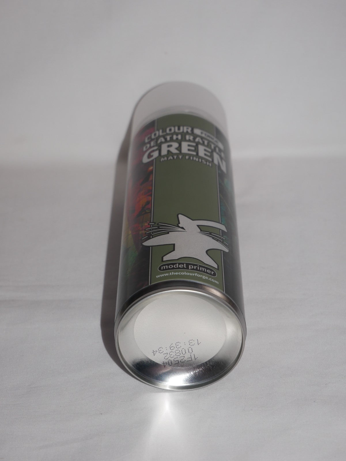 Colour Forge Death Rattle Green Matt Finish Model Primer 500ml Aerosol Spray Can