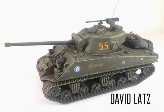 Rubicon Models 1:56 (28mm) Scale WWII US M4A3(76)W / M4A3E8 Sherman - 280042