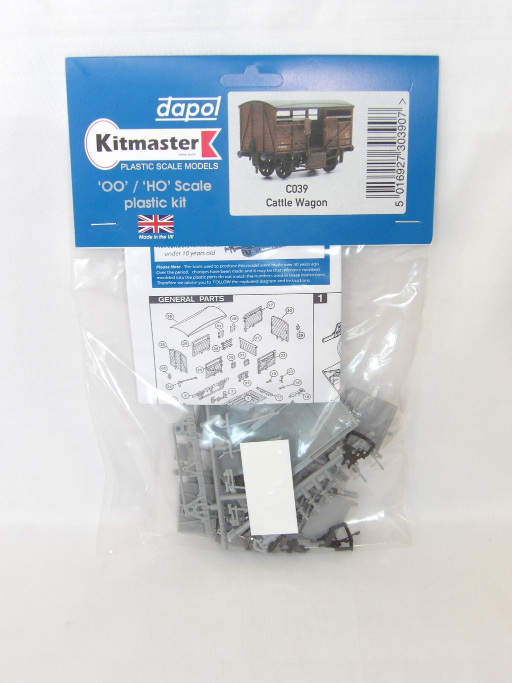 Dapol Kitmaster "OO/HO" Cattle Wagon C039
