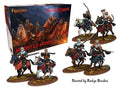 Fireforge Games Samurai Wars 28mm Scale Hard Plastic Mounted Monks - BS-SWMO02