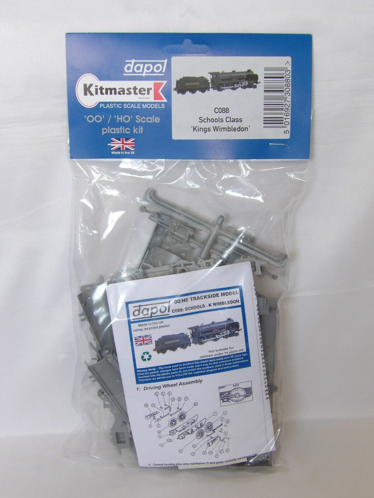Dapol Kitmaster  "OO/HO" Schools - K Wimbledon Steam Locomotive C088