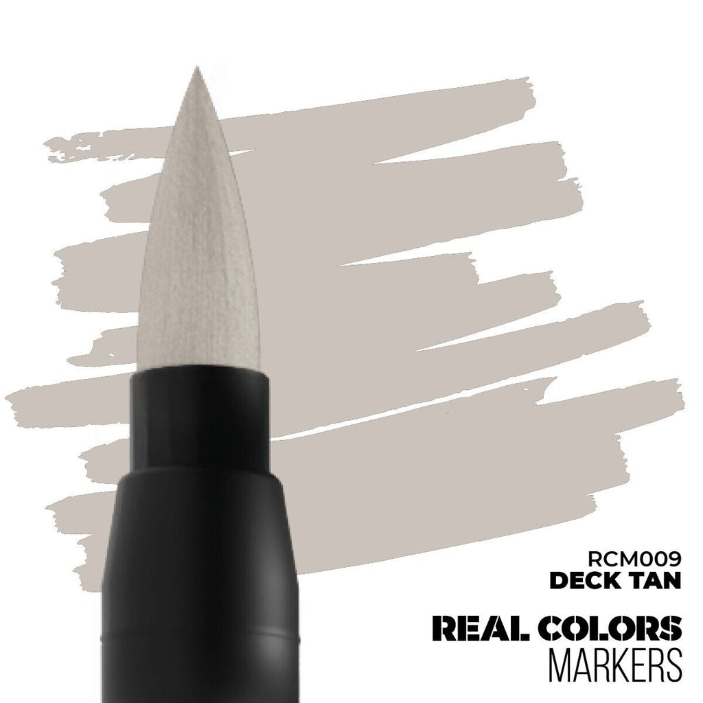 AK Interactive Real Colors Acrylic Fast Dry Paint Marker Pens Deck Tan - RCM009