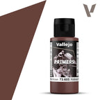 Vallejo Polyurethane Surface Primer German Red Brown 60ml Bottle - 73.605