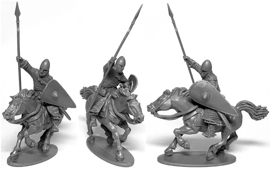 Victrix Warriors Of The Dark Ages 28mm Scale Hard Plastic Norman Cavalry VXDA005