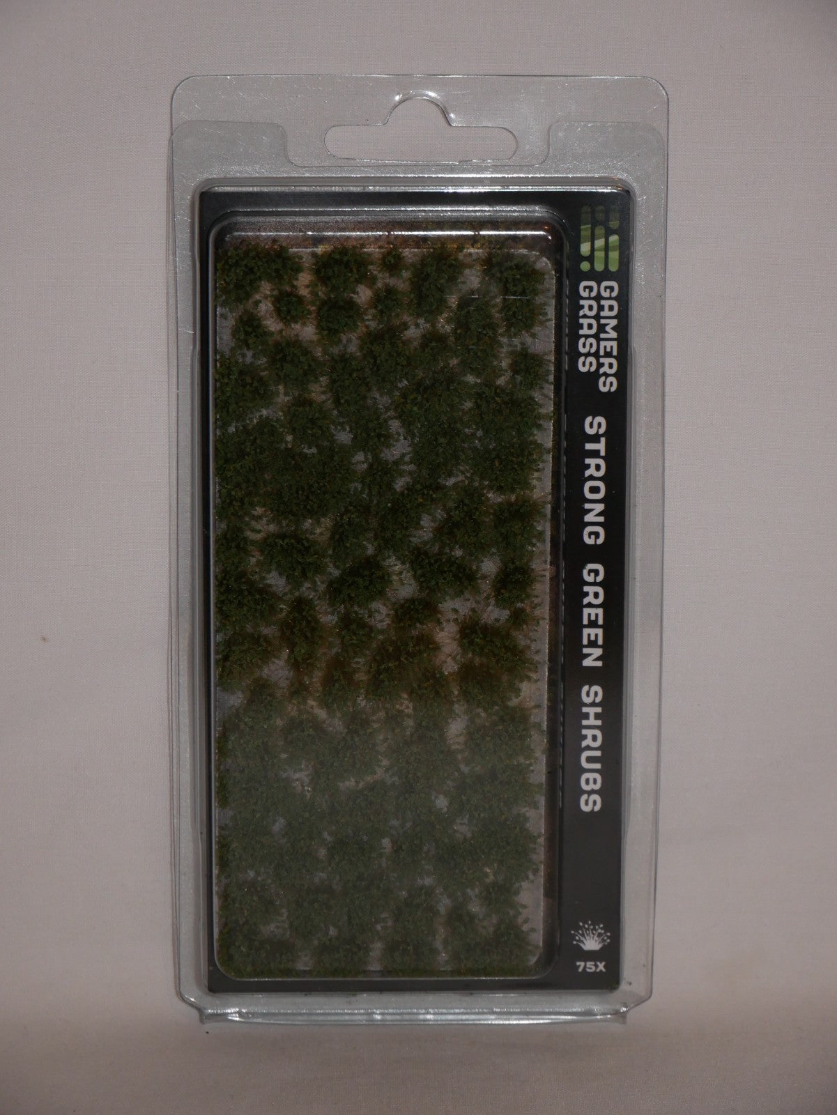 Gamers Grass Strong Green Shrubs Grass Tufts For Model Bases 75 Per Pack GGFS-SG