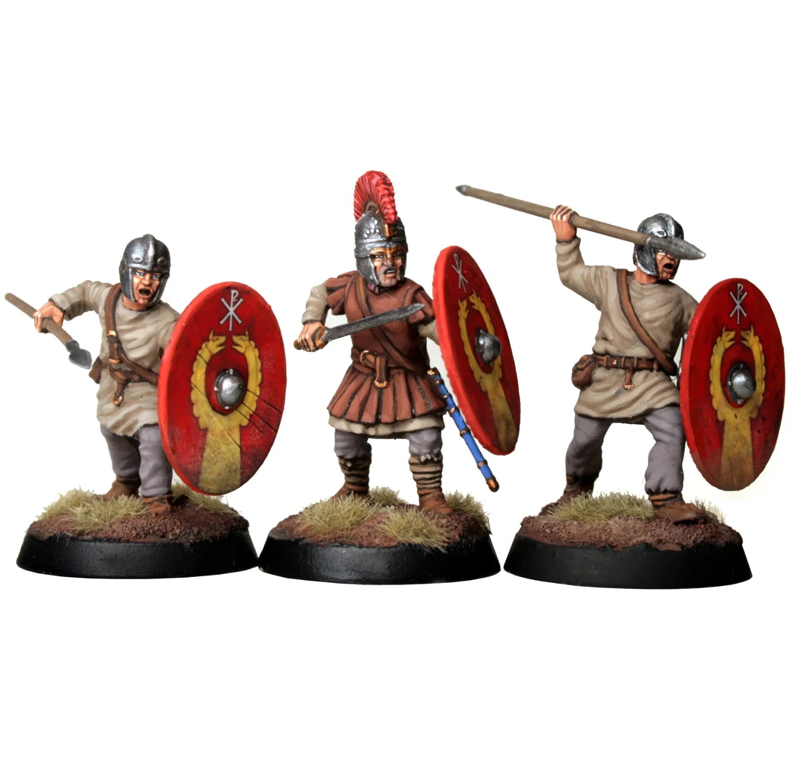 Victrix 28mm Scale Plastic Late Roman Infantry & Heavy Cavalry Warband - VXWB001