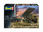 Revell 1:35 Scale Soviet WOT 8 BM-13-16 Katyusha/Cargo Kit Skill Level 5 - 03338