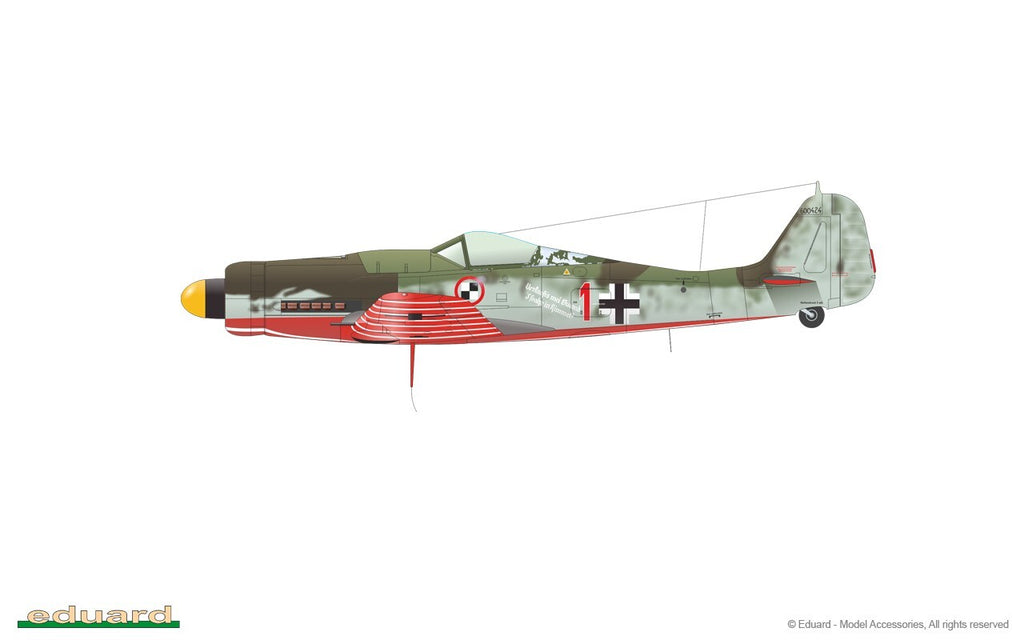 Eduard 1:48 Scale Plastic Model Kits Focke-Wulf Fw 190D-9 Weekend Edition - 84102