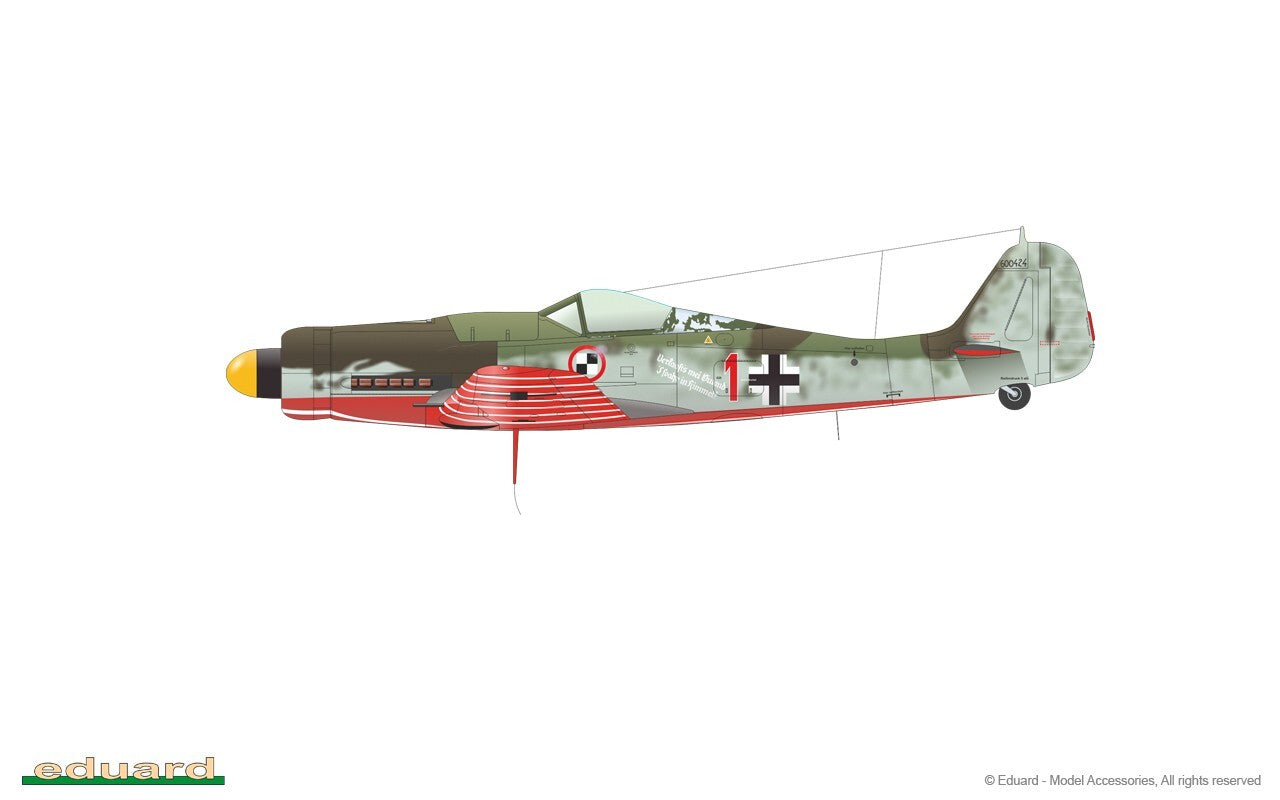 Eduard 1:48 Scale Plastic Model Kits Focke-Wulf Fw 190D-9 Weekend Edition - 84102