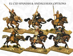 Victrix Warriors Of The Dark Ages 28mm Plastic Norman Unarmoured Cavalry - VXDA012