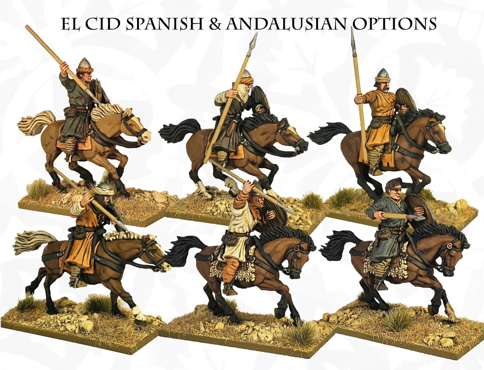 Victrix Warriors Of The Dark Ages 28mm Plastic Norman Unarmoured Cavalry - VXDA012