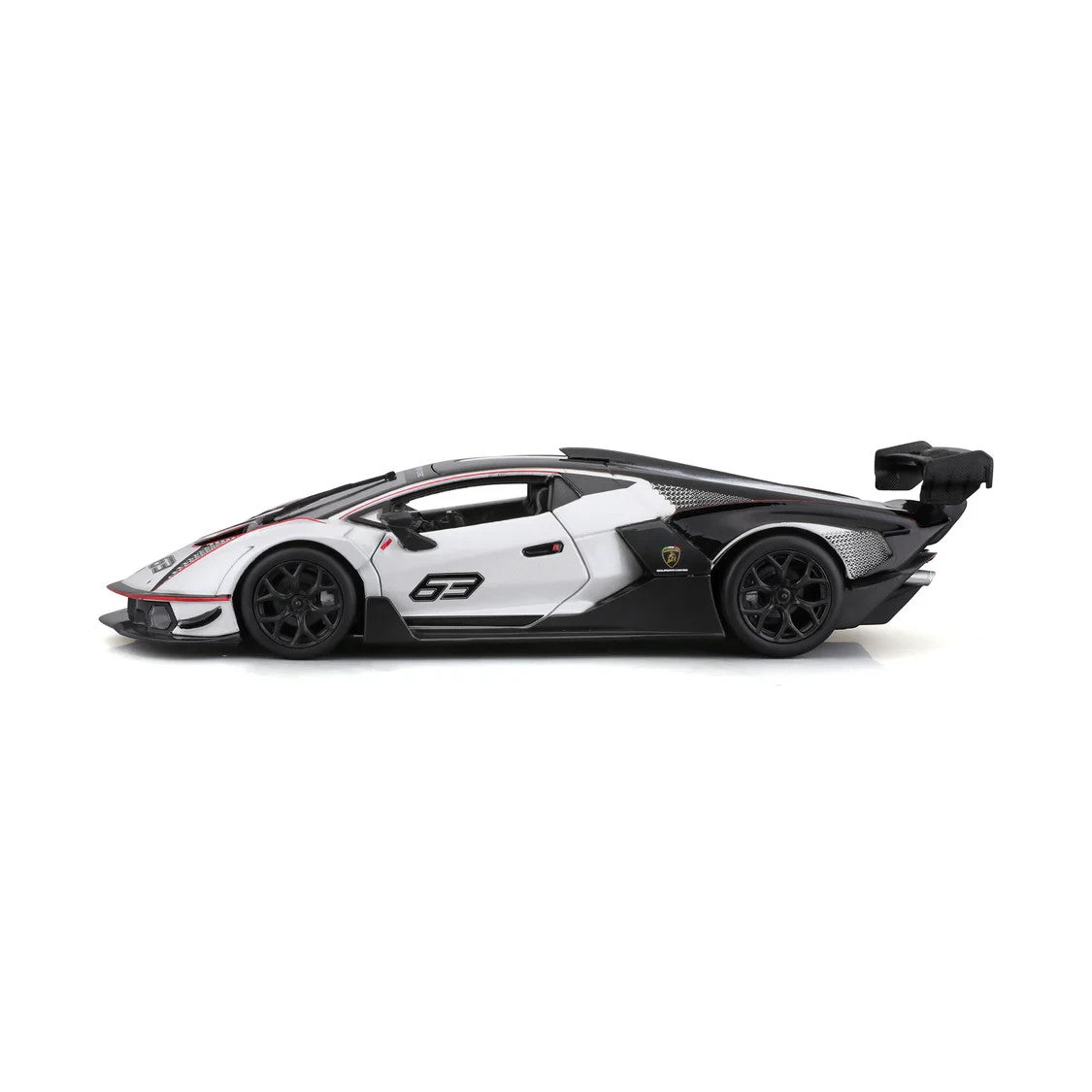 Burago 1:24 Scale Lamborghini Essenza SCV12 Track Only Sports Car - #18-28023