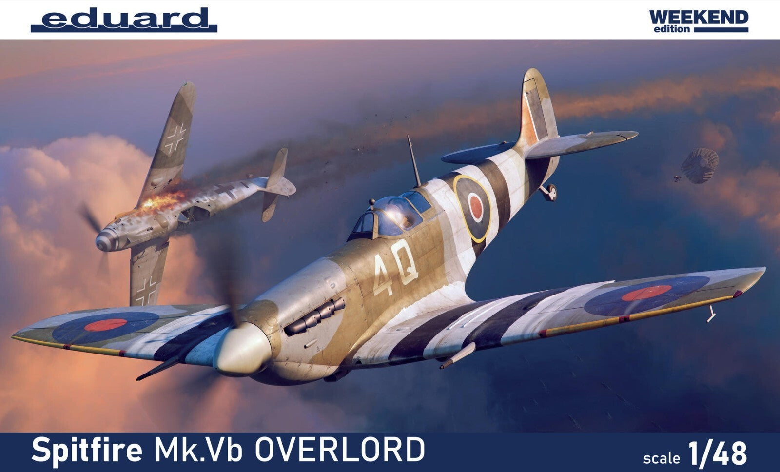 Eduard 1:48 Scale WWII Supermarine Spitfire Mk.Vb Overlord Weekend Edition 84200