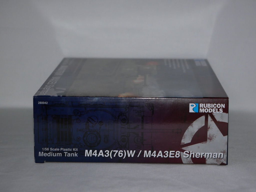 Rubicon Models 1:56 (28mm) Scale WWII US M4A3(76)W / M4A3E8 Sherman - 280042