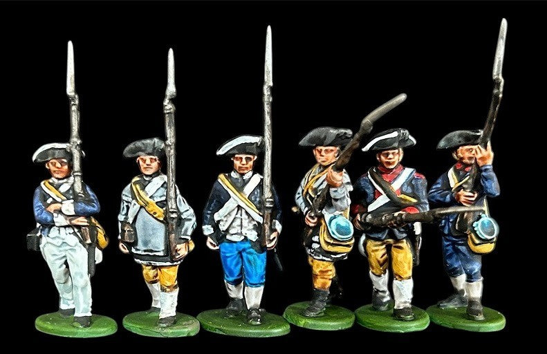 Hat Industrie 1:56 American War Of Independence American Infantry Set 1 - 2003