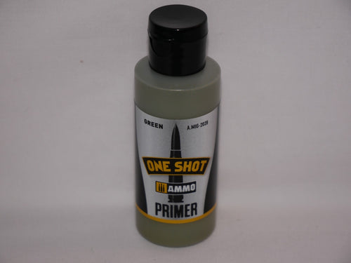 Ammo By Mig Jimenez One Shot Green Self Levelling Sandable Primer - A.MIG-2028