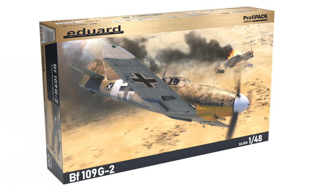 Eduard 1:48 Scale WWII Messerschmitt Bf 109G-2 ProfiPACK Edition Model Kit 82165