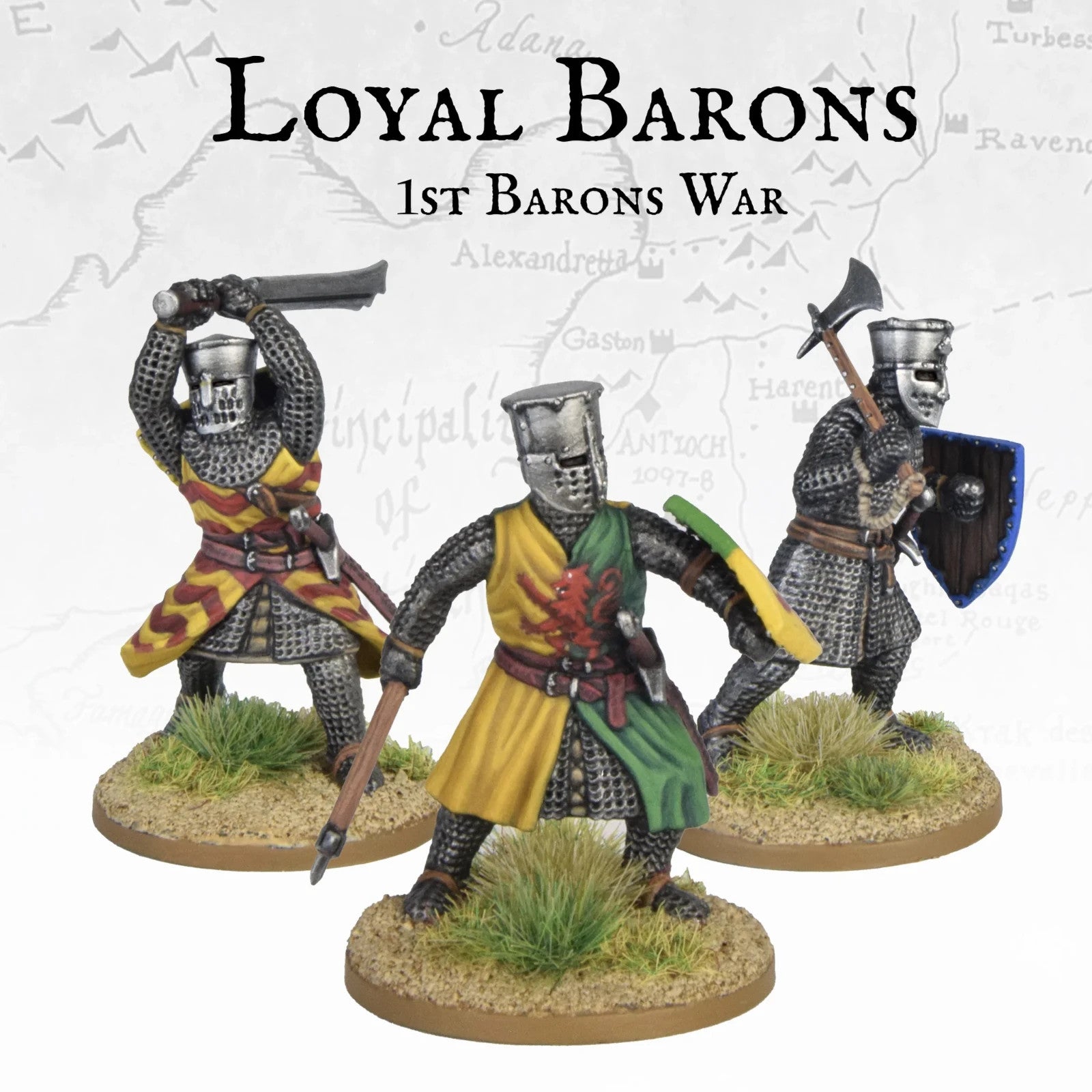Victrix Medieval Warriors 28mm Scale Hard Plastic Medieval Foot Knights - VXM004