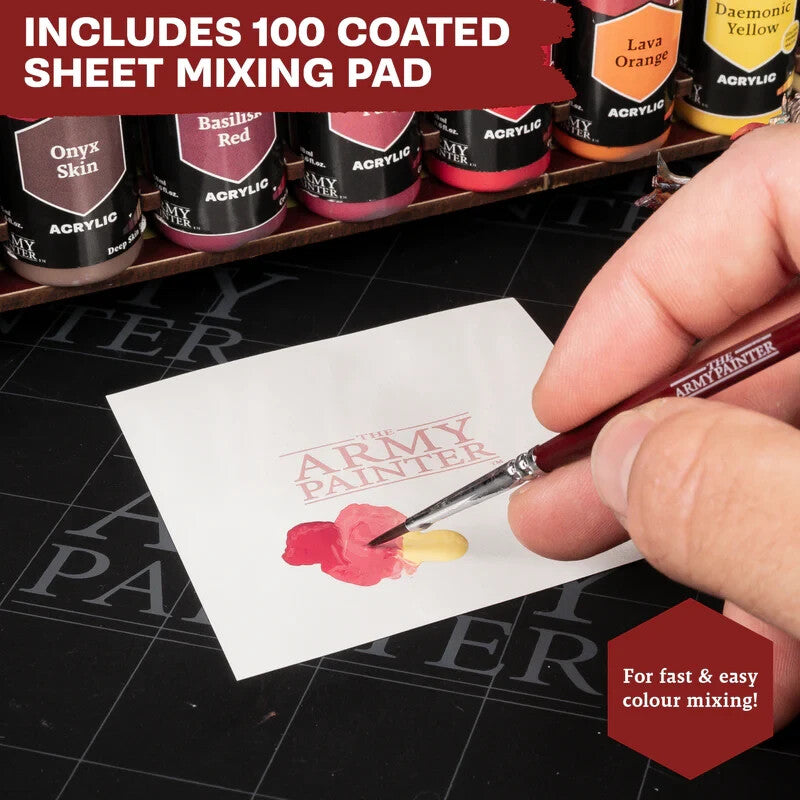 The Army Painter Get More Time For Gaming (10-Piece) MDF Paint Station - TL5063