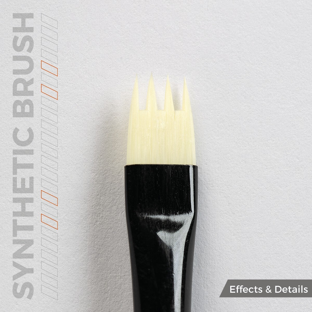 AK Interactive Survival Weathering Synthetic Hair 5 Piece Hobby Brush Set - AKB101
