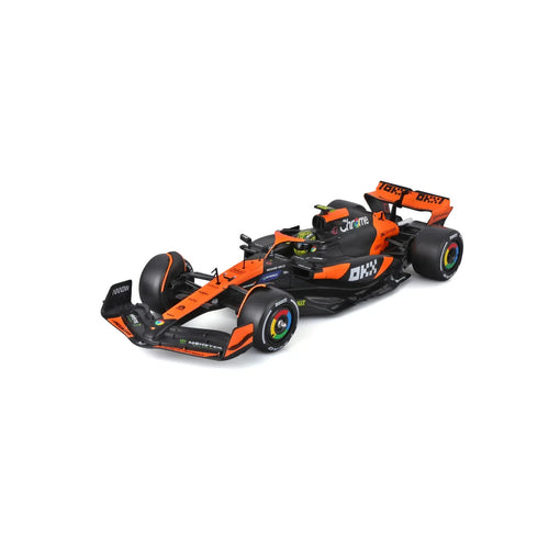 Burago 1:24 McLaren MCL38 Miami Grand Prix 2024 No.4 Lando Norris - #18-28033N