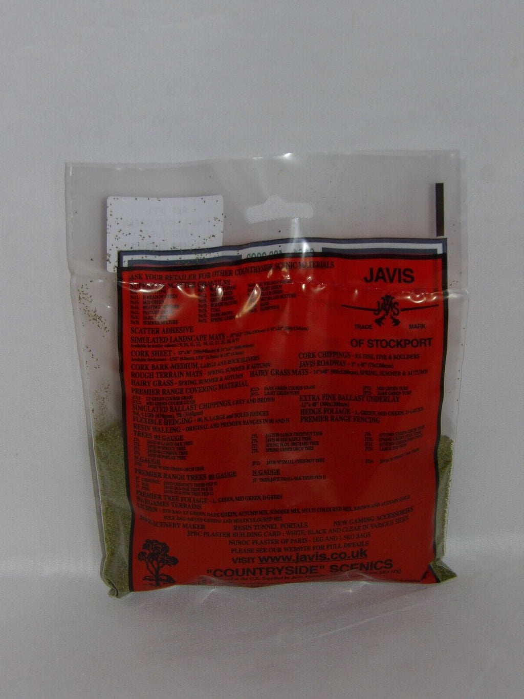 Javis "Countryside" Scenics No 1 Light Green Fine Turf JFT1