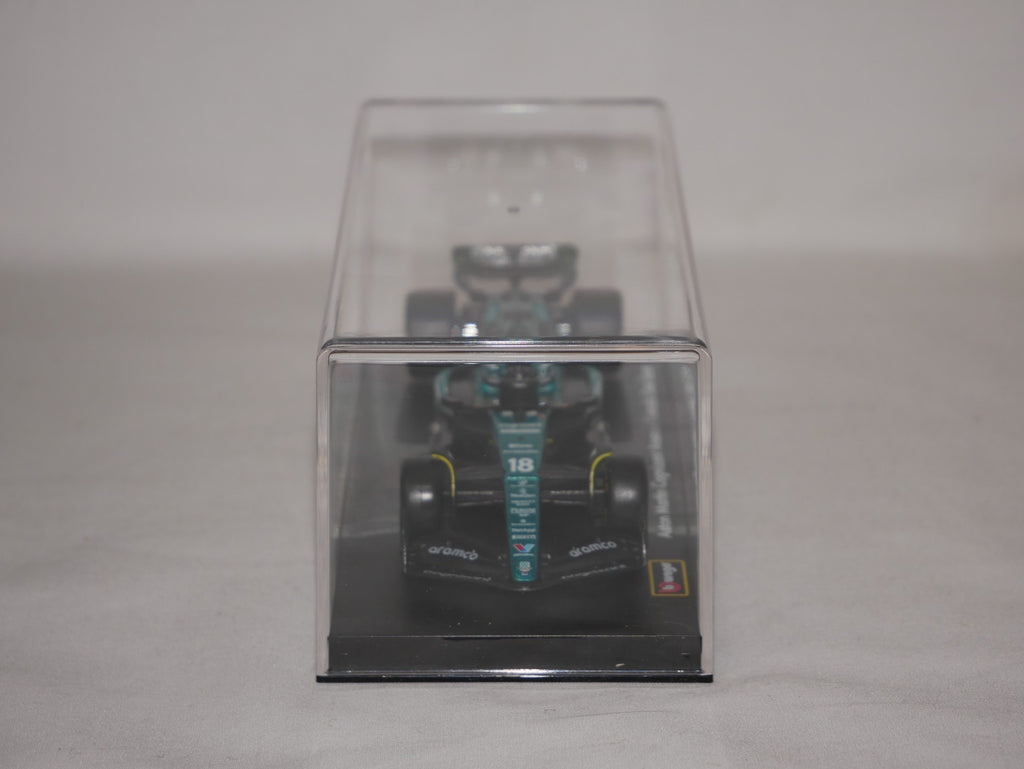 Burago 1:43 Aston Martin Cognizant Aramco F1 Team AMR23 No.18 Stroll #18-38091S