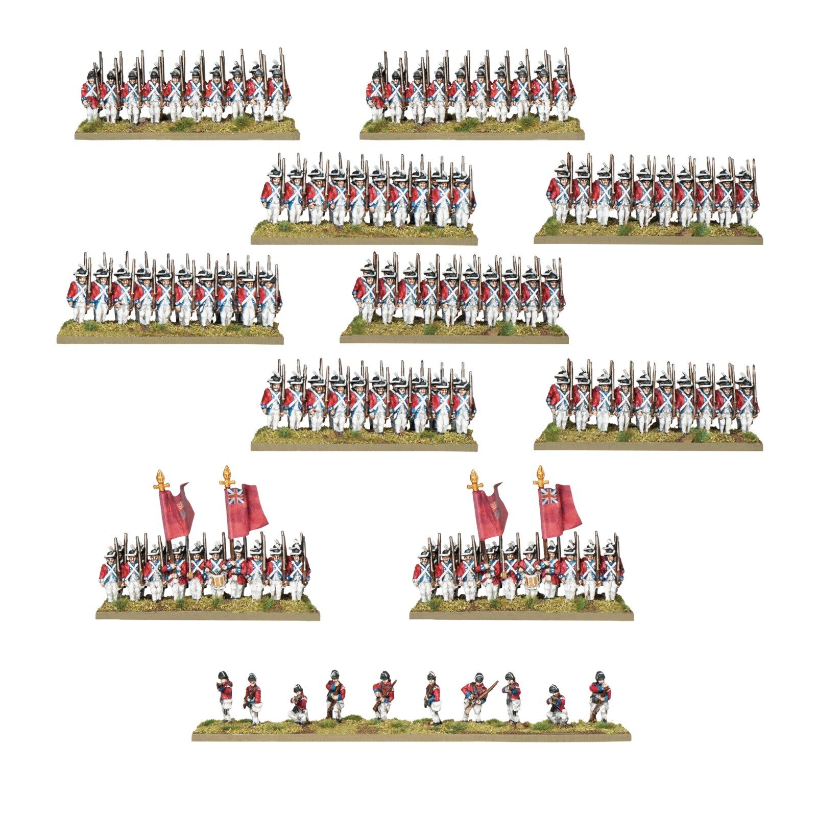 Black Powder Epic Battles Revolution 15mm Scale British Foot Guard - (313213401)