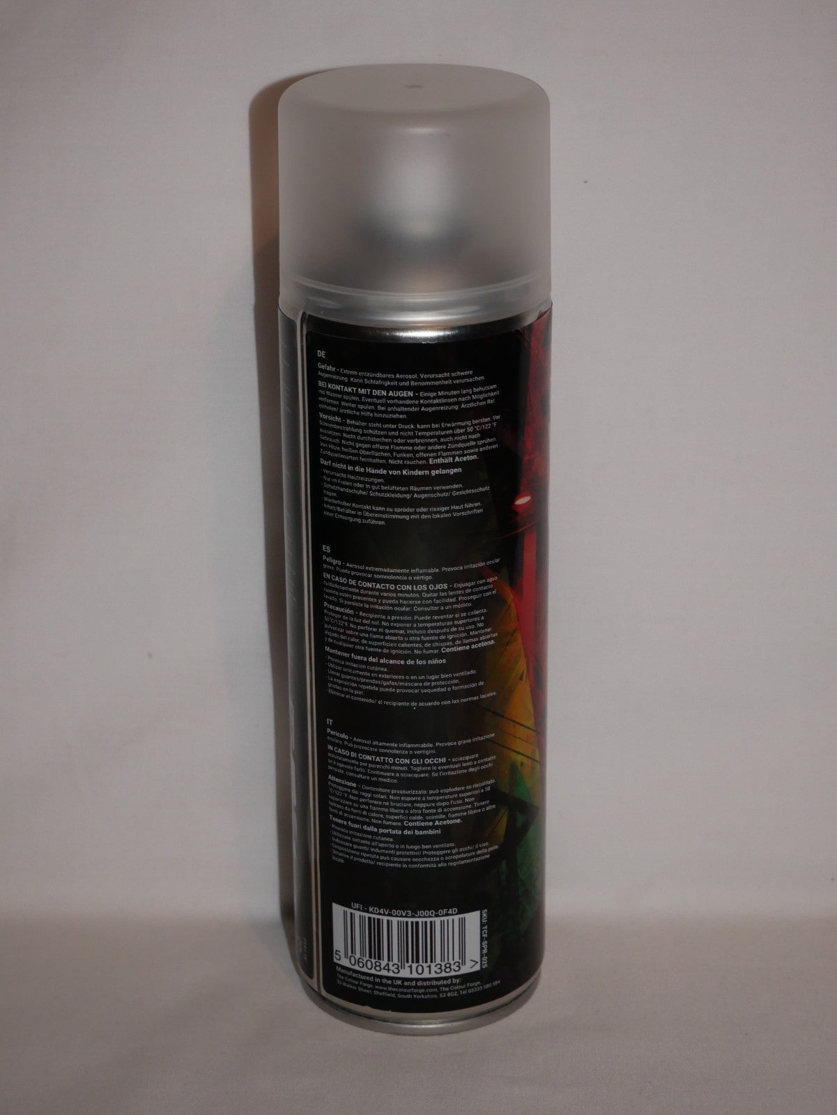 The Colour Forge Wolfkin Grey Matt Finish Model Primer 500ml Aerosol Spray Can