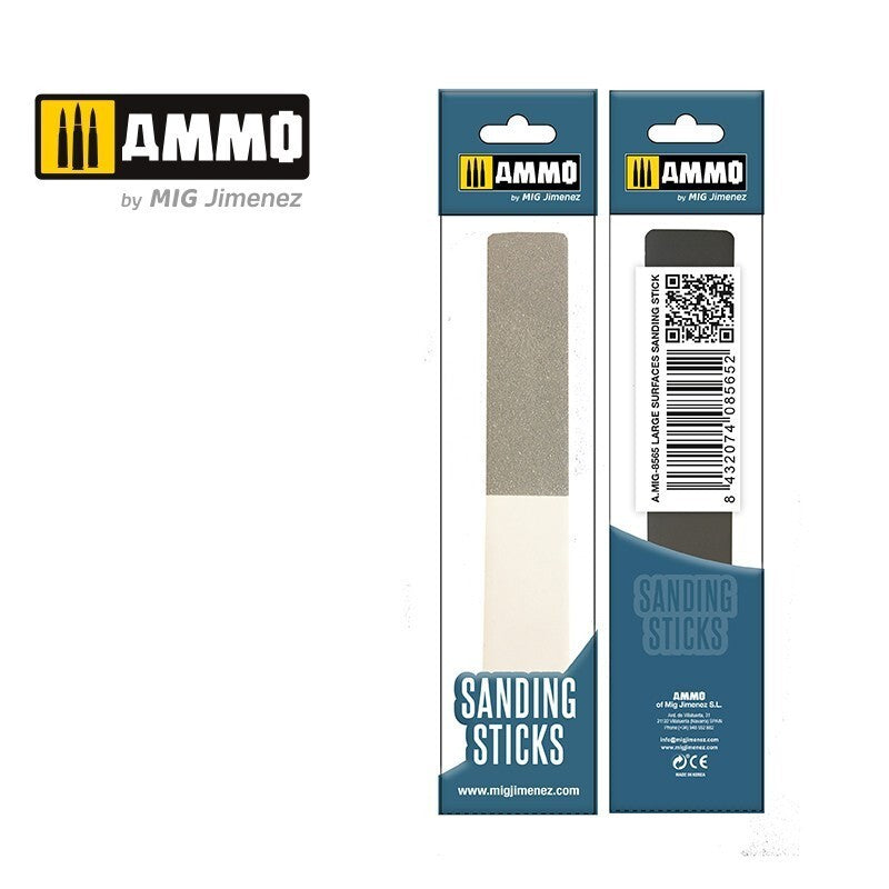 Ammo By Mig Jimenez Large Surface Sanding Stick (320/600/4000) Grit - A.MIG-8565