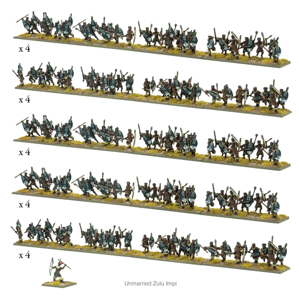 Black Powder Epic Battles 15mm Scale Zulu Isandlwana Battle Set - 312614602