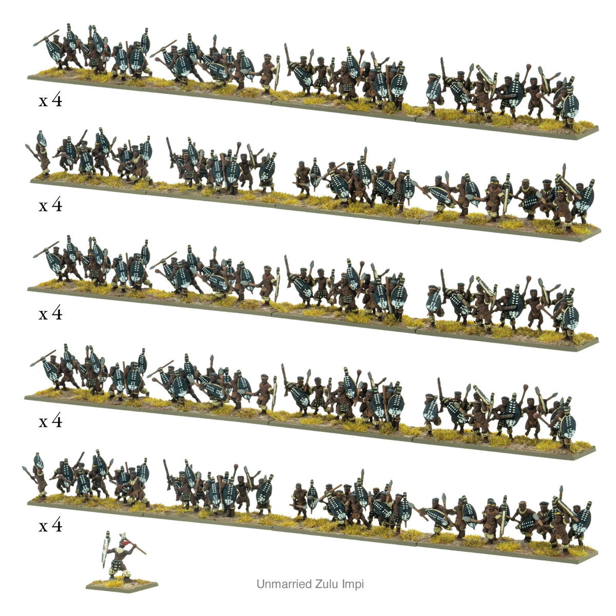 Black Powder Epic Battles 15mm Scale Zulu Isandlwana Battle Set - 312614602