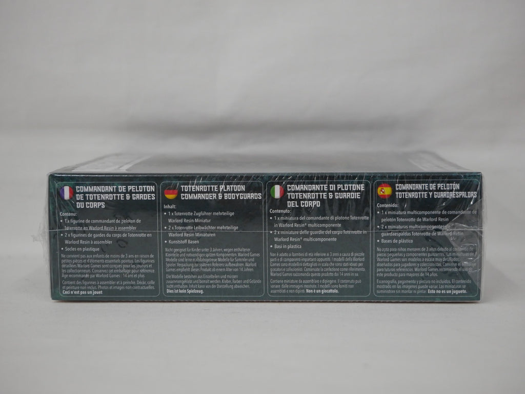 Warlord Games Konflikt 47 1:56 Scale Totenrotte Platoon Commander & Bodyguards - 452410218