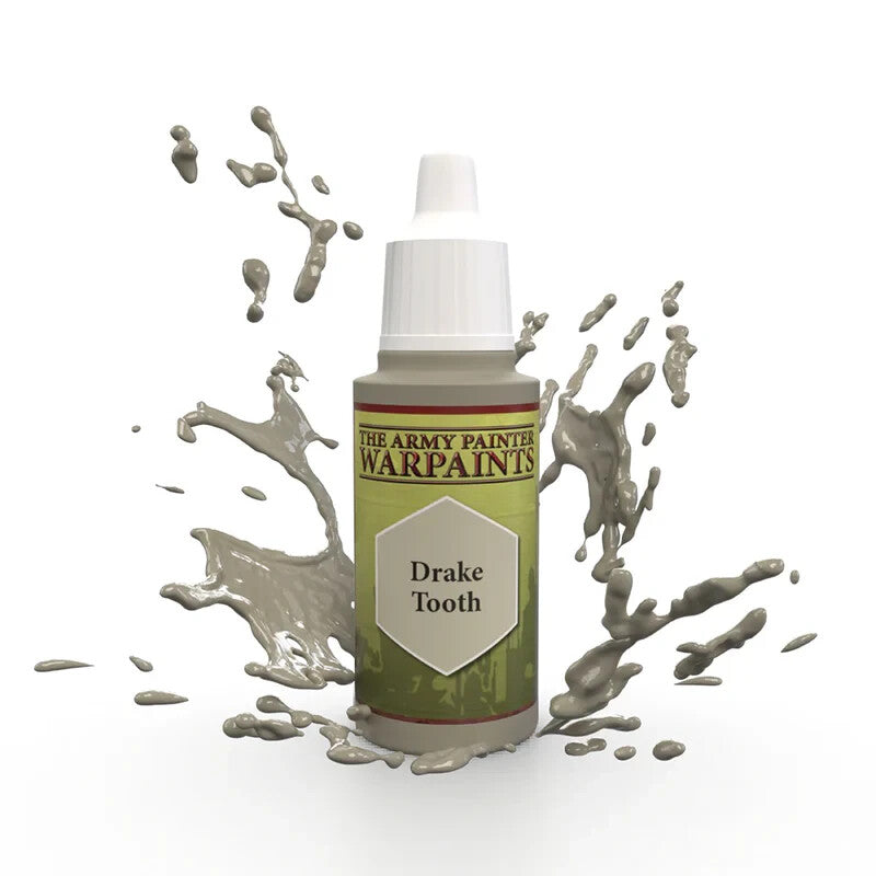 The Army Painter Acrylic Warpaints Range Drake Tooth 18ml Dropper Bottle WP1417