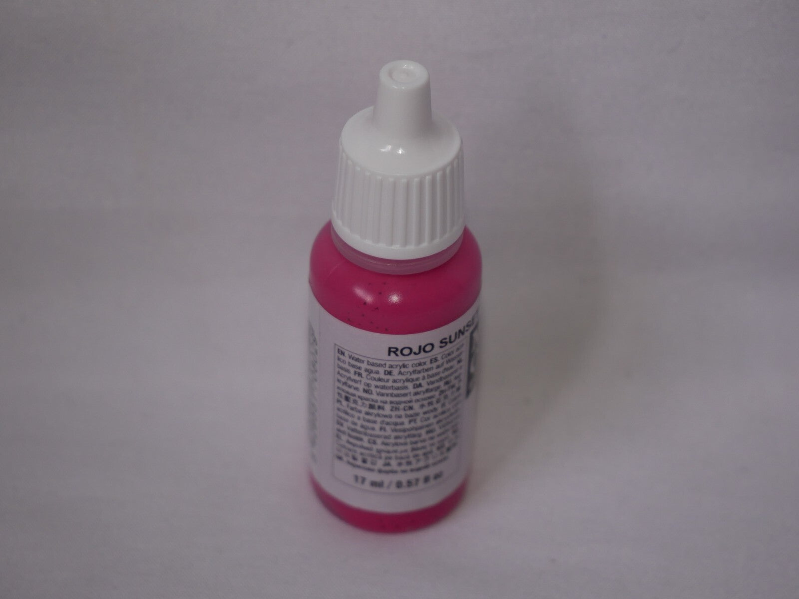 Vallejo Model Color Sunset Red Acrylic 17ml/0.57 fl oz Dropper Bottle - 70.802