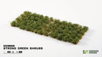 Gamers Grass Strong Green Shrubs Grass Tufts For Model Bases 75 Per Pack GGFS-SG