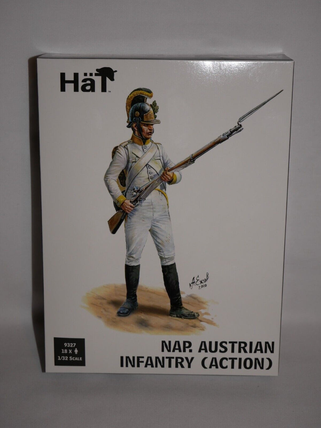 Hat Industrie 1:32 Scale Napoleonic Austrian Infantry (Action) Miniatures - 9327