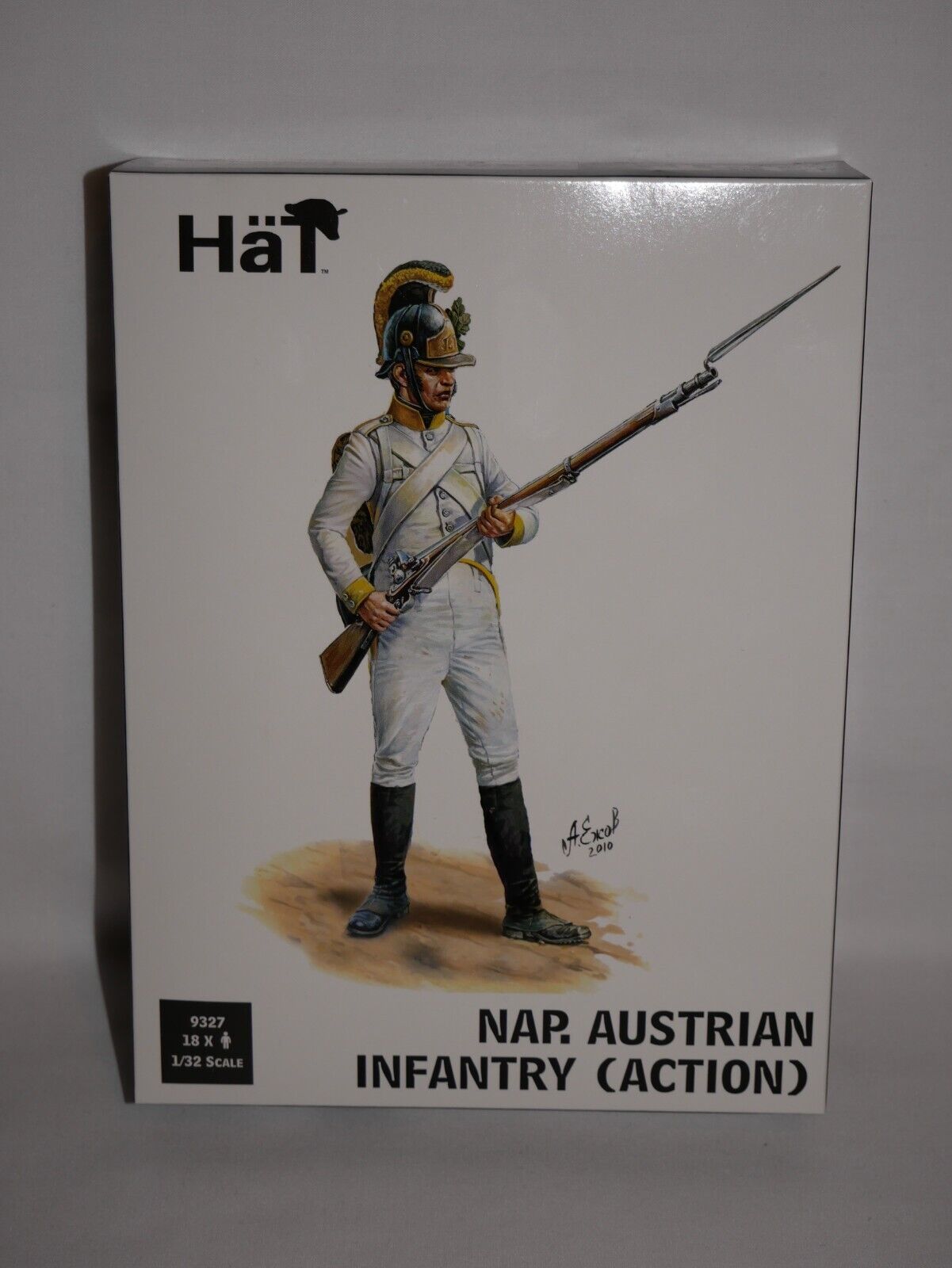 Hat Industrie 1:32 Scale Napoleonic Austrian Infantry (Action) Miniatures - 9327