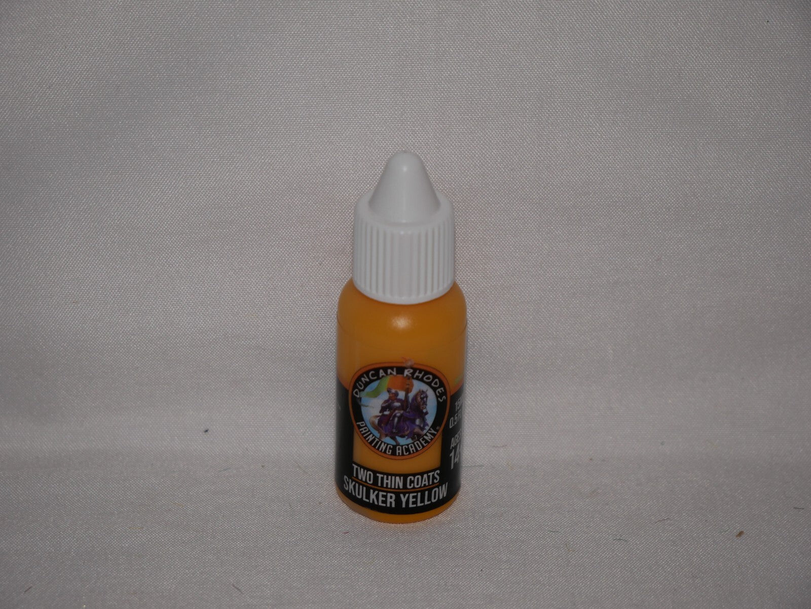 Duncan Rhodes Painting Academy 'Two Thin Coats' Skulker Yellow 15ml Bottle 10005