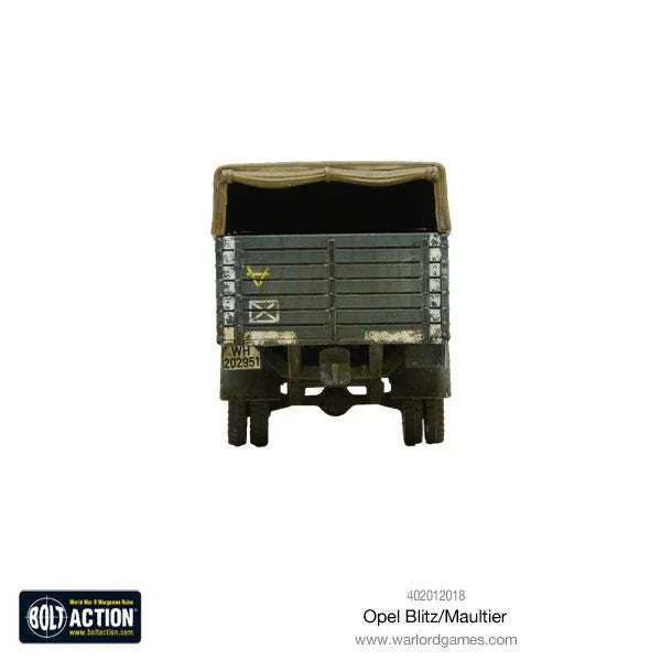 Warlord Games Bolt Action 1:56 Scale WWII German Opel Blitz/Maultier - 402012018