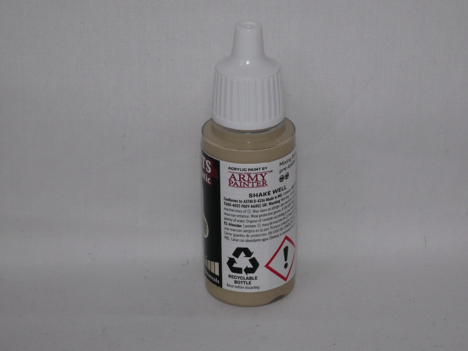 The Army Painter Warpaints Fanatic Acrylics Skeleton Bone (18ml) Bottle - WP3087