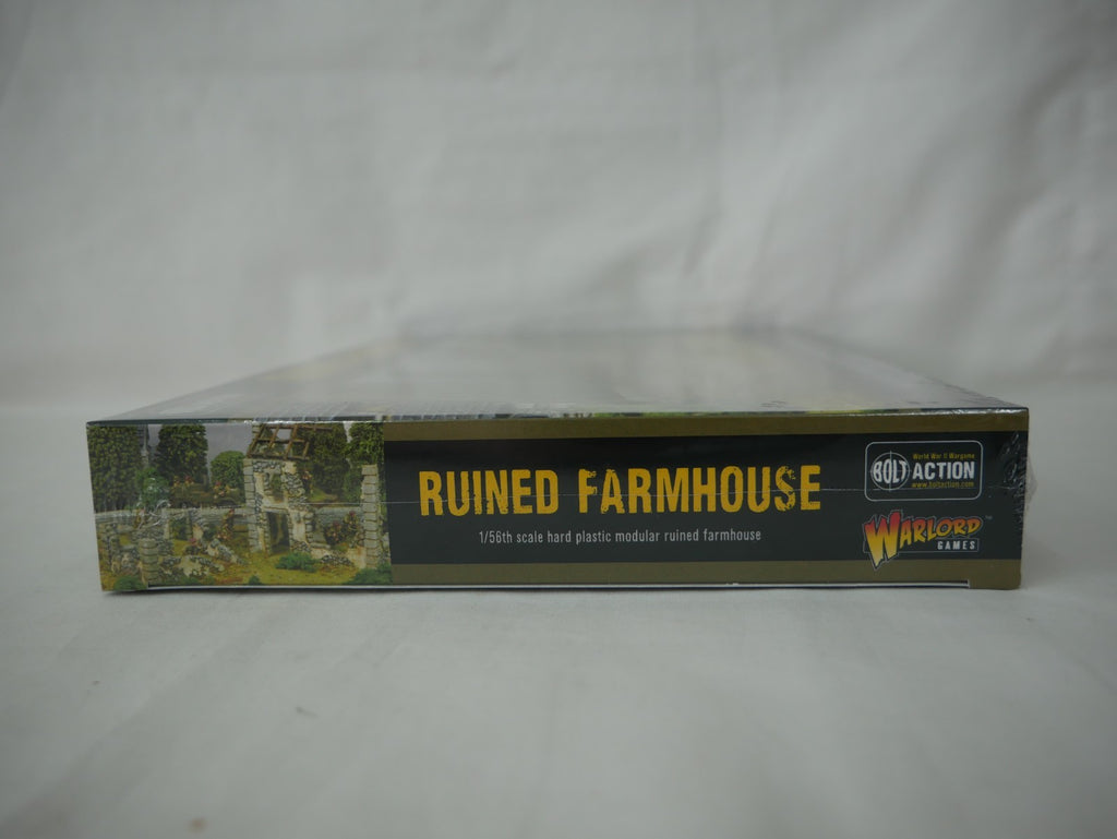 Warlord Games Bolt Action 1:56 Hard Plastic Modular Ruined Farmhouse - 802010004