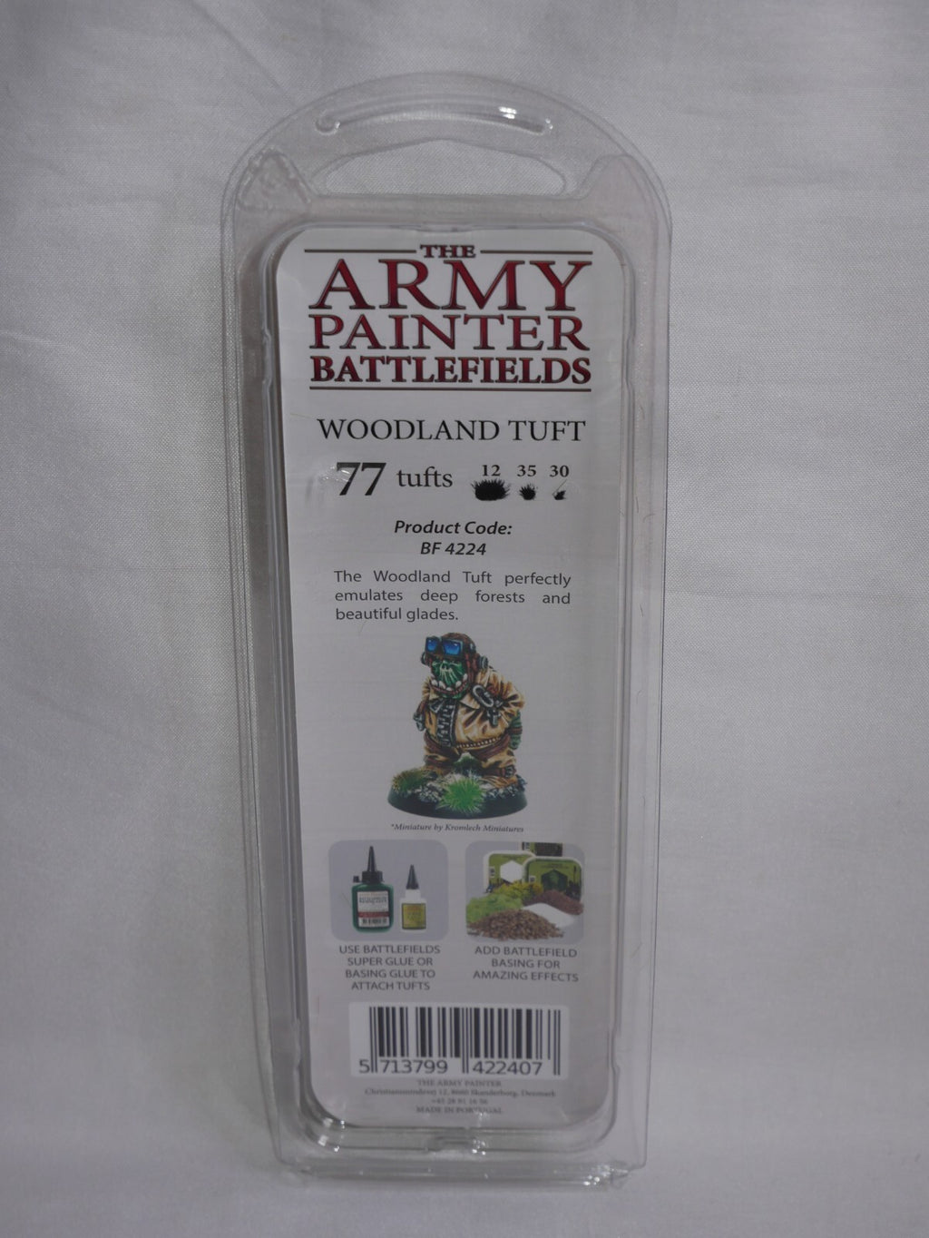 The Army Painter Battlefields Woodland Tufts For Wargaming (77) Per Pack BF4224